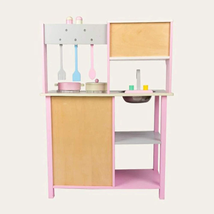 Kids Play Kitchen Set Educational Children Pretend Kitchen Boys Girls Pretend Toy Cooking Role Play Game Gift