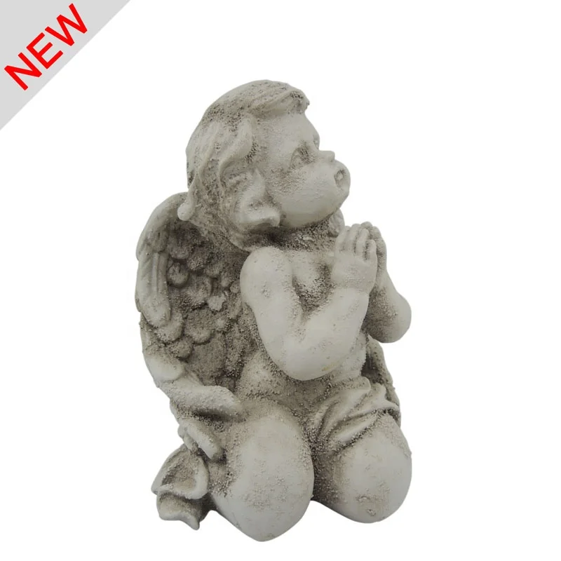 Resin Wings Angel Sculpture Memorial Statue