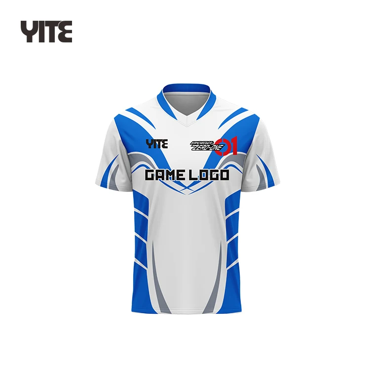 Wholesale sublimation esports jersey custom top quality custom esports shirt all over custom esports jersey maker