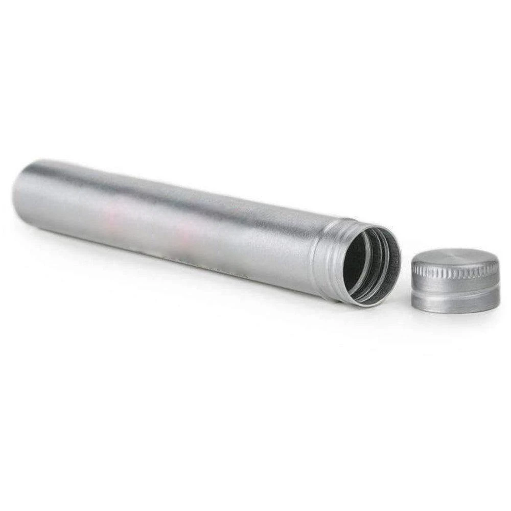 Archibald Custom Cigarette Tubes 115mm Smell Proof Child Proof Pre King Size Screw Cap Roll Metal Aluminium Cigar Tube Packaging