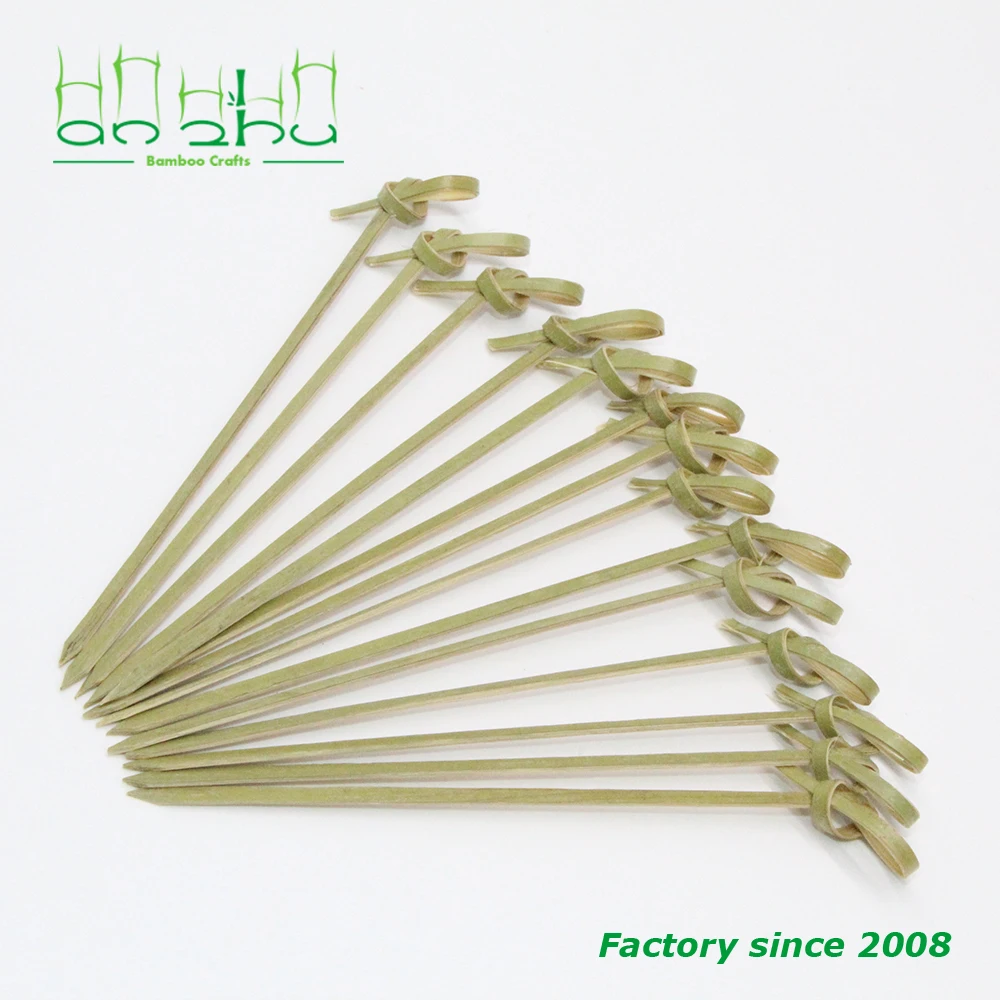 Hot Sell Small Cocktail Bamboo Skewer, BBQ Bamboo Stick