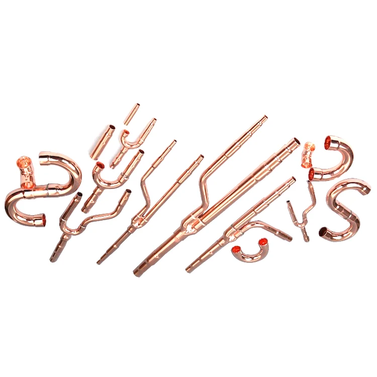 Hitachi air conditioner spare parts for HITACHI YK-E-242SN VRF Copper Branch Pipe