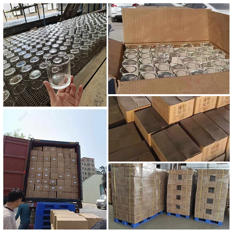 2024 New Wholesale 8oz 10oz 12oz Modern Empty Glass Candle Holder Custom Luxury frascos para velas Candle Jar with Wooden Lid