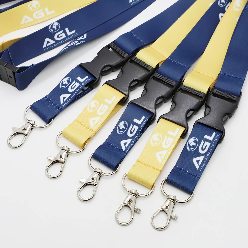 Factory Promotional Lanyard ID Card Holder Polyester Lanyards Custom Logo Lanyard