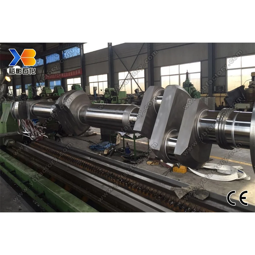 OEM Forged Steel CNC Machining Crankshaft According to Drawing