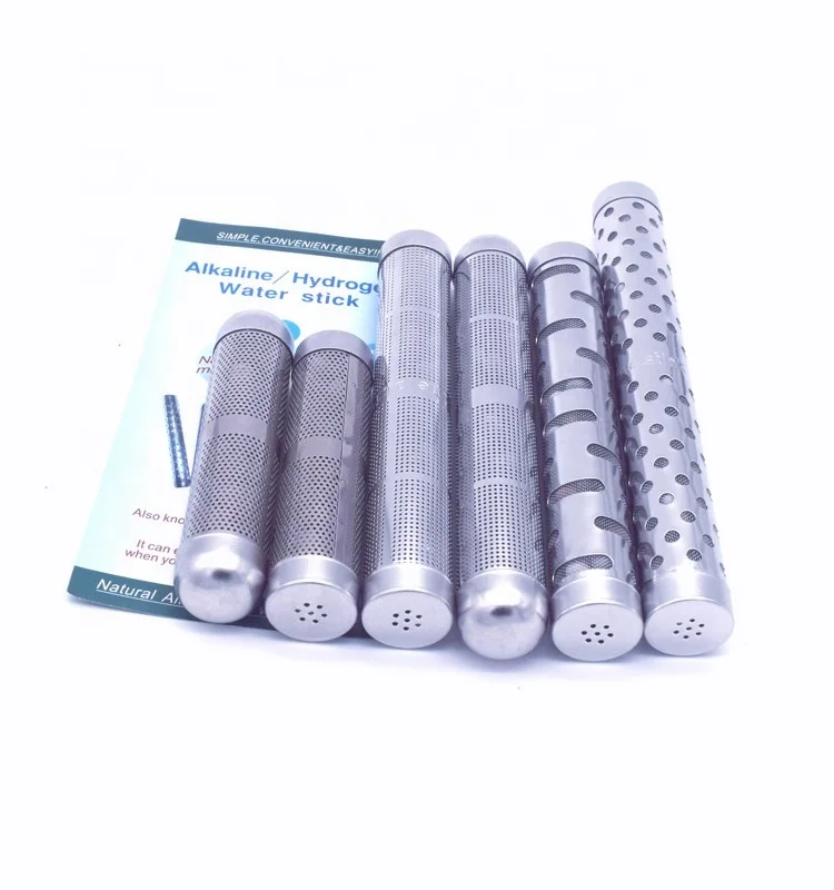 Tourmaline ORP alkaline stone nano alkaline water stick hydrogen water stainless steel sticks raise pH 8-9.5