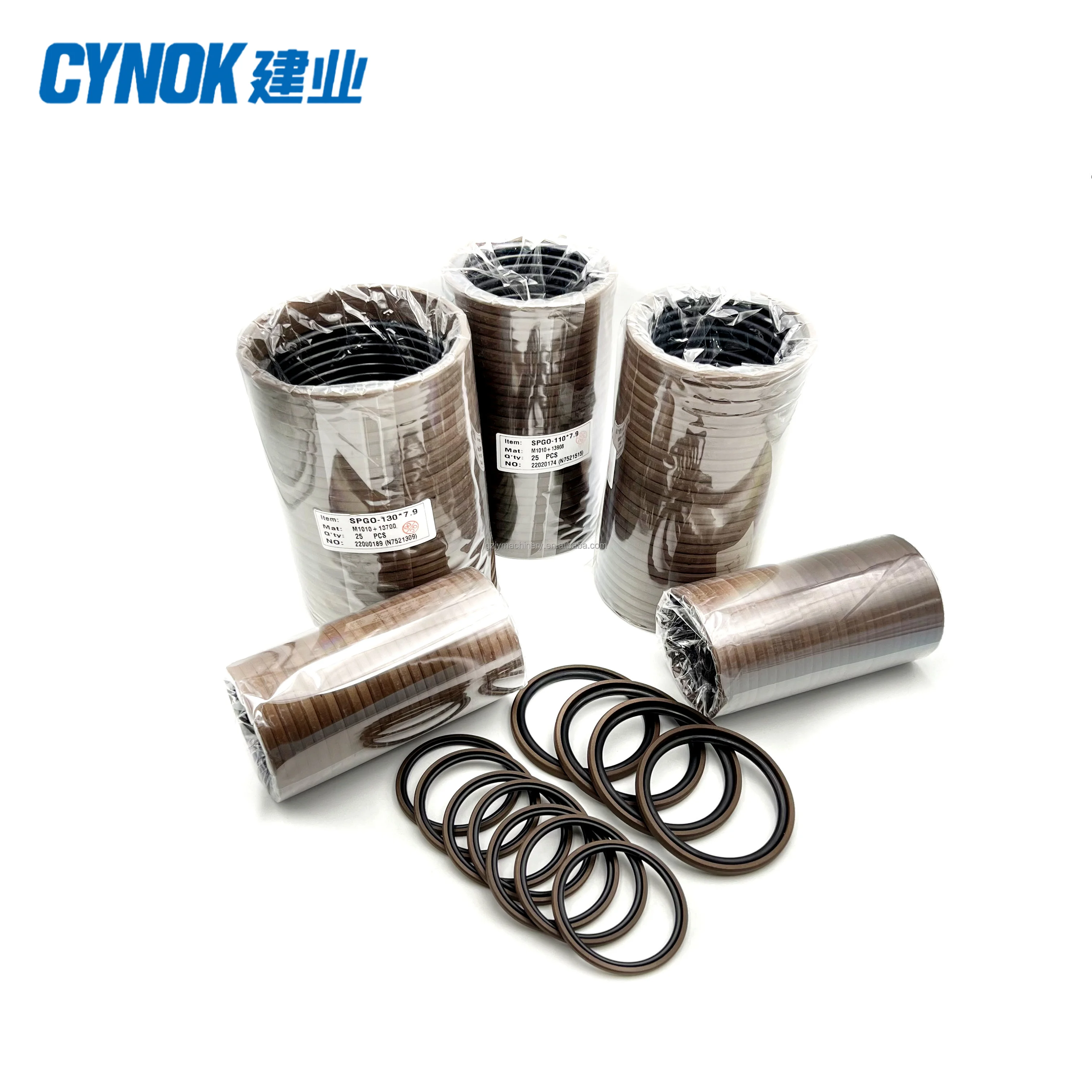 Китайская фабрика индивидуальные гидравлические поршневые масляные уплотнения SPGO Glyd уплотнительное кольцо