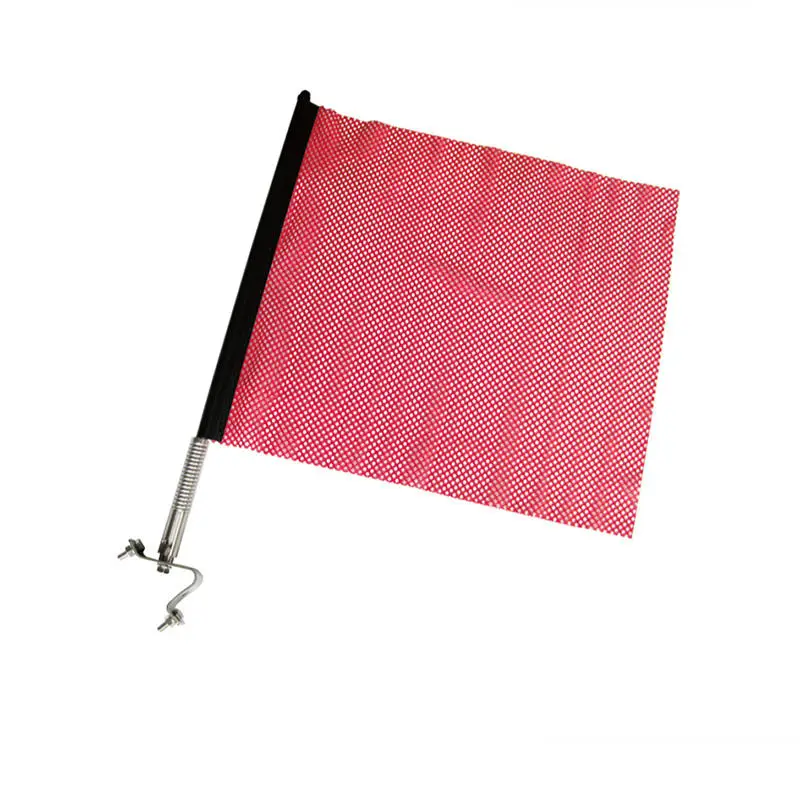 FMCSA 393.87 approved Mesh Safety flag with stainless steel rod