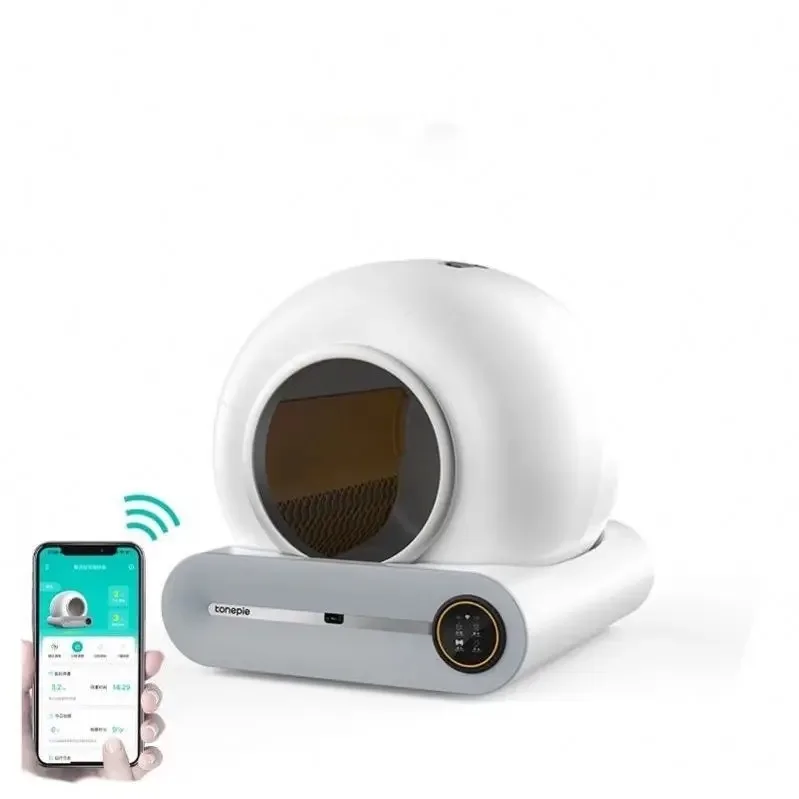 Cat Toilet Smart Cat Litter Box WiFi Connection APP Control Self Cleaning Ultra-quiet Automatic