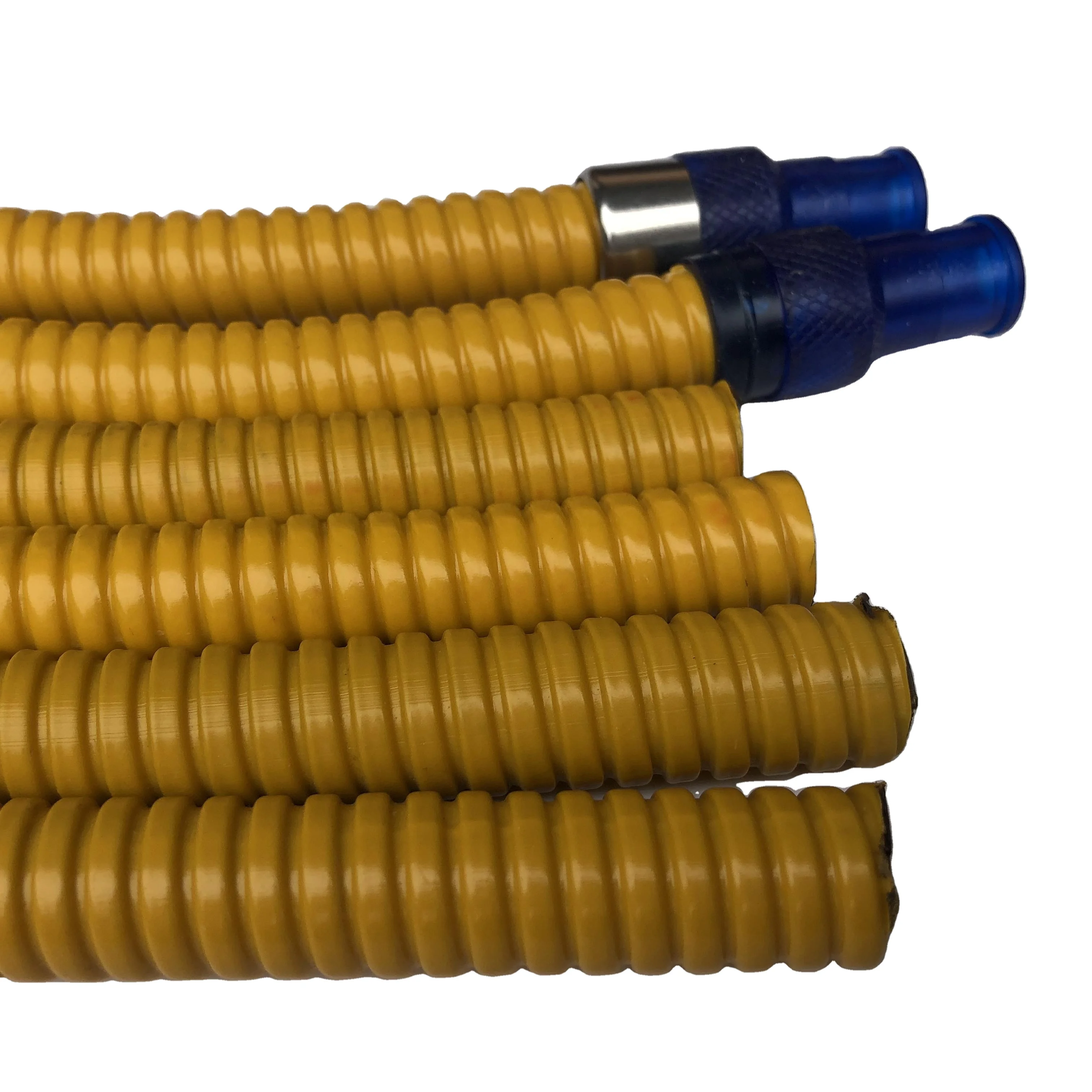 304 stainless steel threaded hose corrugated rose-proof metal cable protection pipe coated with plastic metal flexible conduit