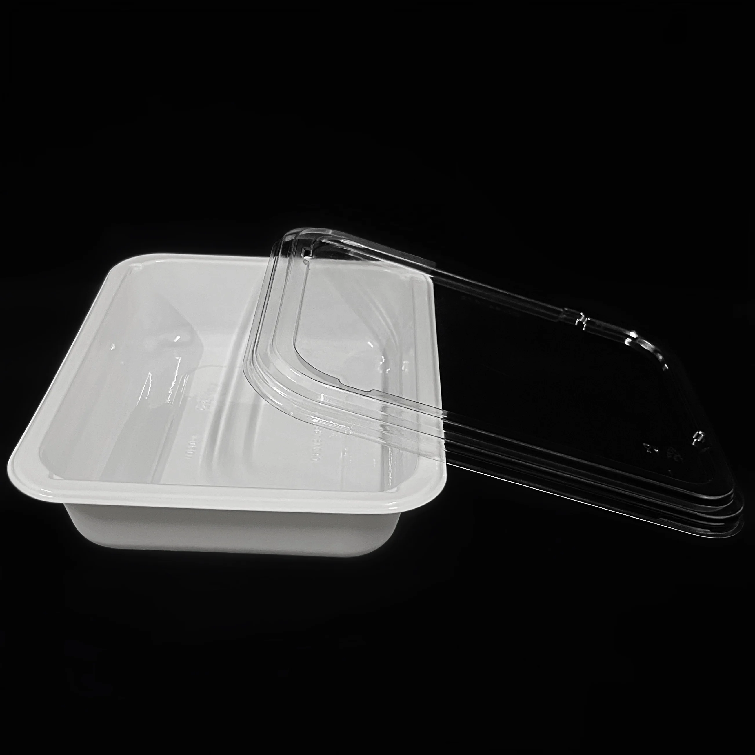 Wholesale CPET Oven Safe Design Togo Box Plastic Disposable Containers Packaging For Food Delivery