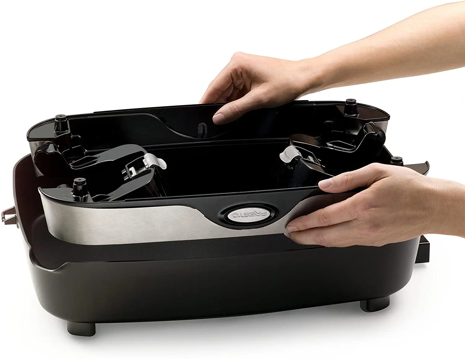 2023 New Multifunction Portable Presto  16-inch Electric Foldaway Skillet