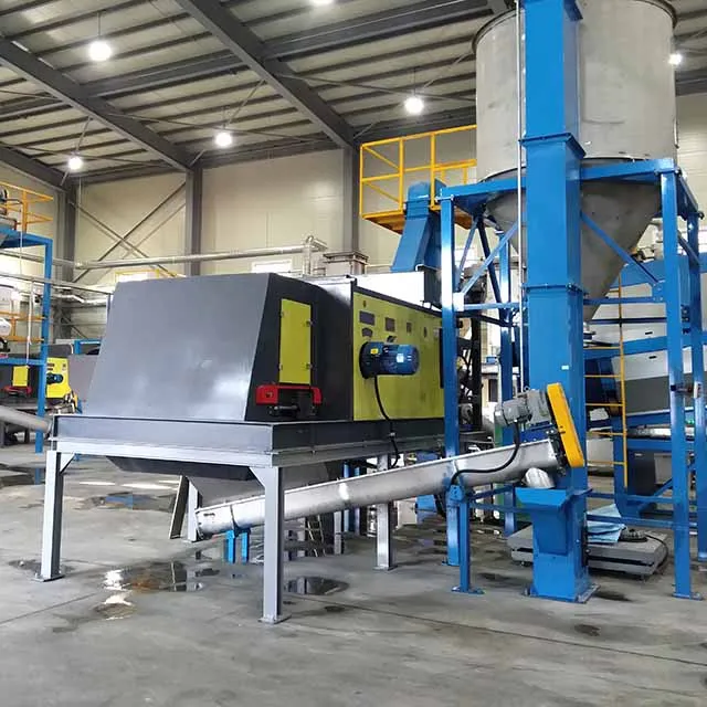 dismantling and shredding from waste car Zorba Scrap Sorting Machine  metal sorting lines for ferrous and non-ferrous materials