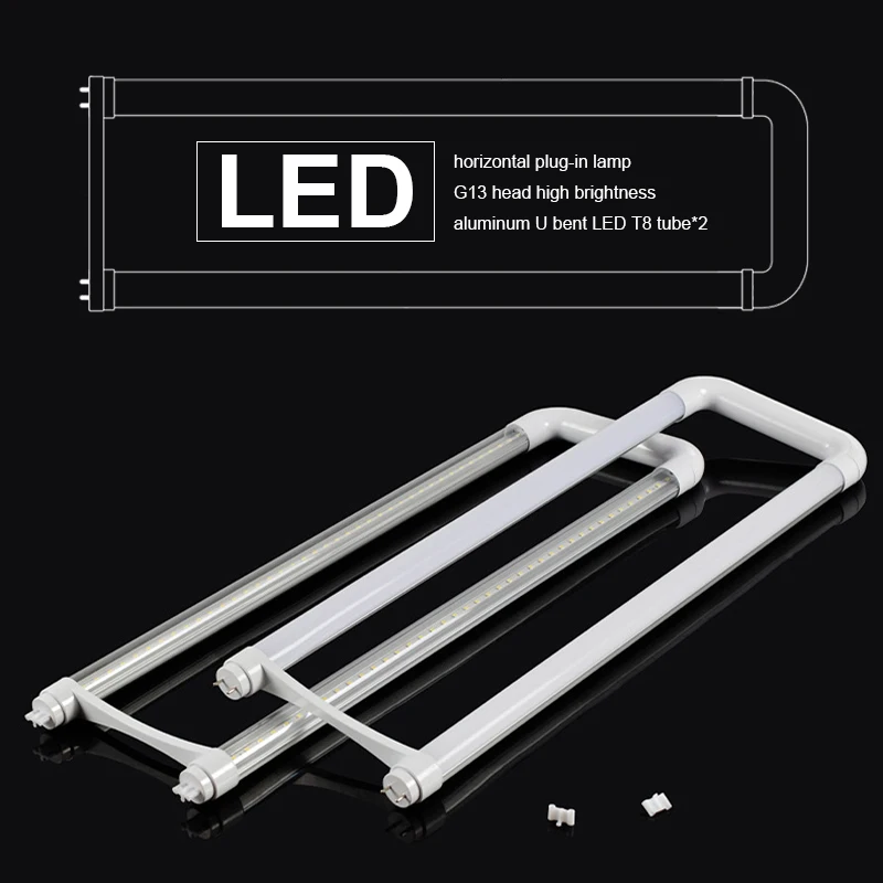 CE RoHS Listed 600mm Led U Bend Light Tubes 2ft Led U Shaped 18w T8 Led Tube lights