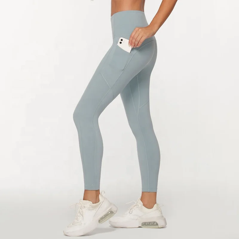 Custom Logo High Waist Push Up Workout Fitness Leggins Womens Yoga Pants Sports Tights Active Wear Gym Leggings For Women