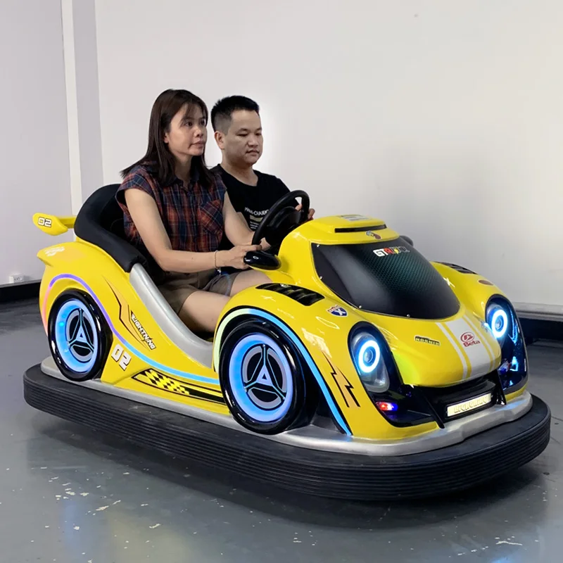 Hot Selling Crazy Bumper Cars Battery Operated Bumper Cars for Sale Bumper Cars Adult and Kid With Floor for Amusement Parks