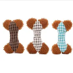 Wholesale Cute bone shape Dog Plush Pet Toy