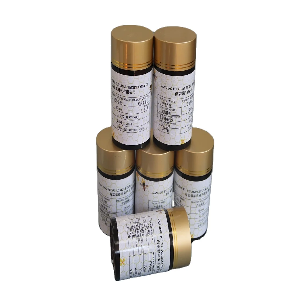 Bee Venom Serum for Vitiligo Piebald Fivfivgo Crude Research Venom & Turmeric Microneedling Nail Bee Venom Powder on Sale