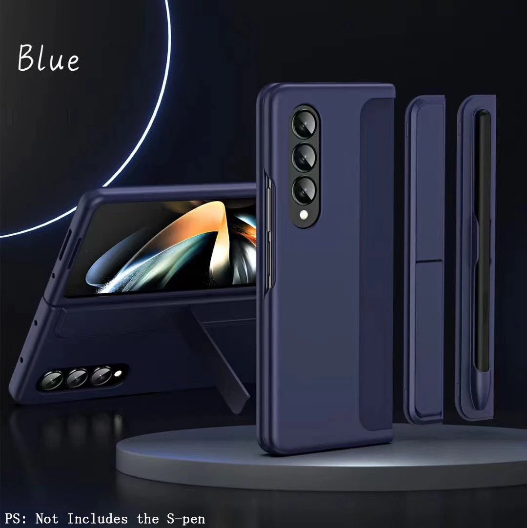 Hot selling TPU PC phone case with stand mobile cover for samsung Z FOLD 3/4