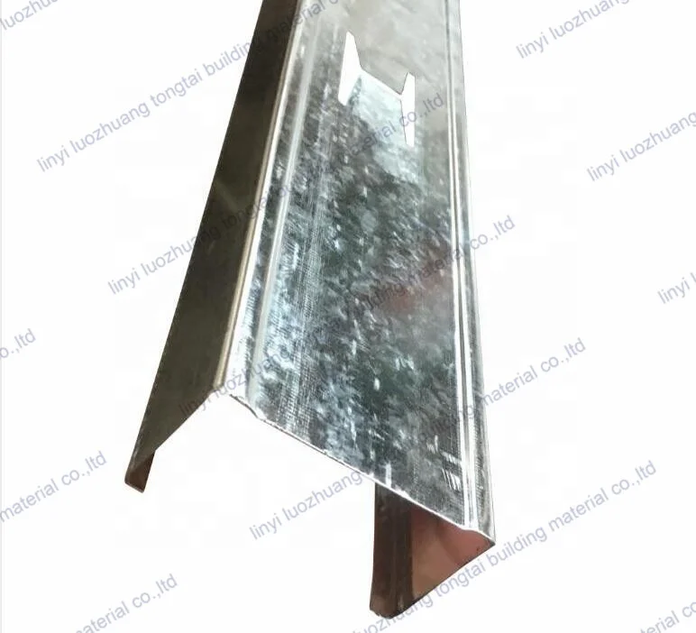 Galvanized Steel Metal Stud Prices Drywall Partition System Galvanized  Corner Bead Stud Track