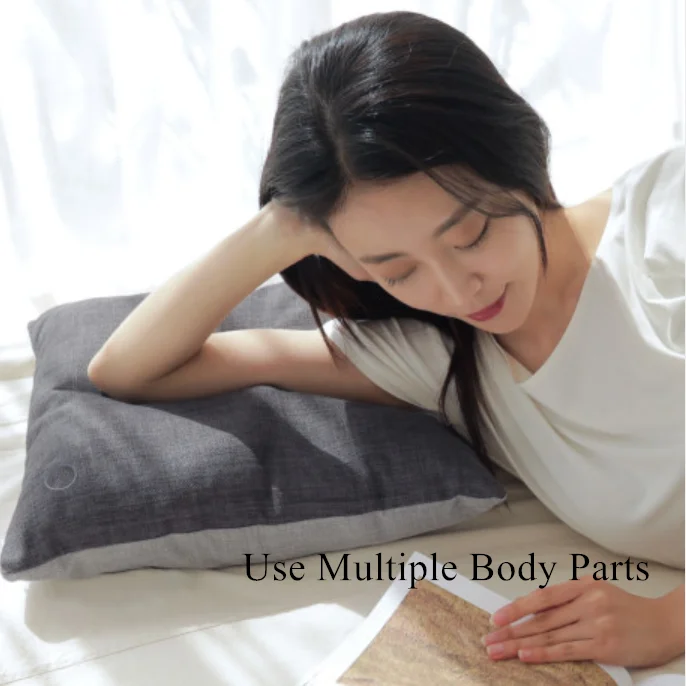 Shiatsu Back and Neck Massager - Kneading Massage Pillow with Heat for Calf, Legs, Feet, Hands, Home, Office, Chair and Car