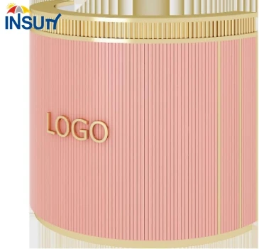 Магазин одежды, касса для салона красоты, Круглый Простой маникюрный магазин, небольшой барный столик, изогнутый, приемный стол