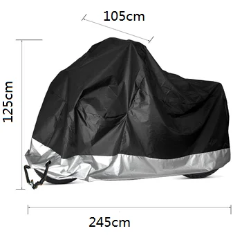 
170T motorcycle cover waterproof outdoor tearproof cover against dust rain UV 