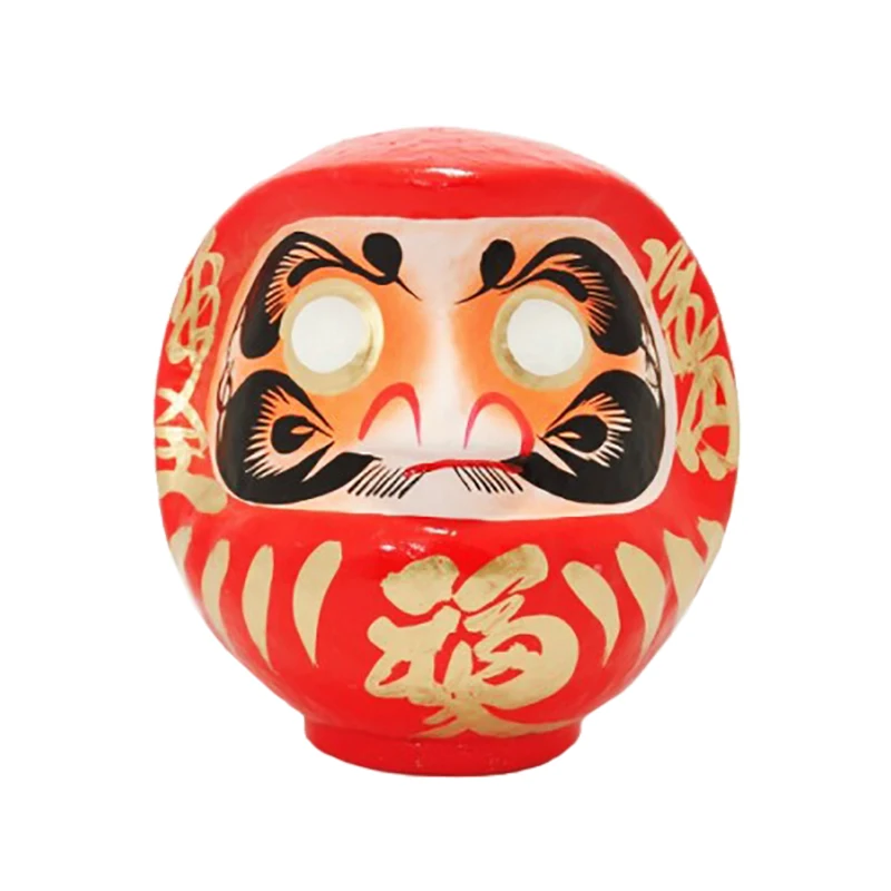 Оптовая продажа красных кукол из смолы на заказ японские куклы Дарума