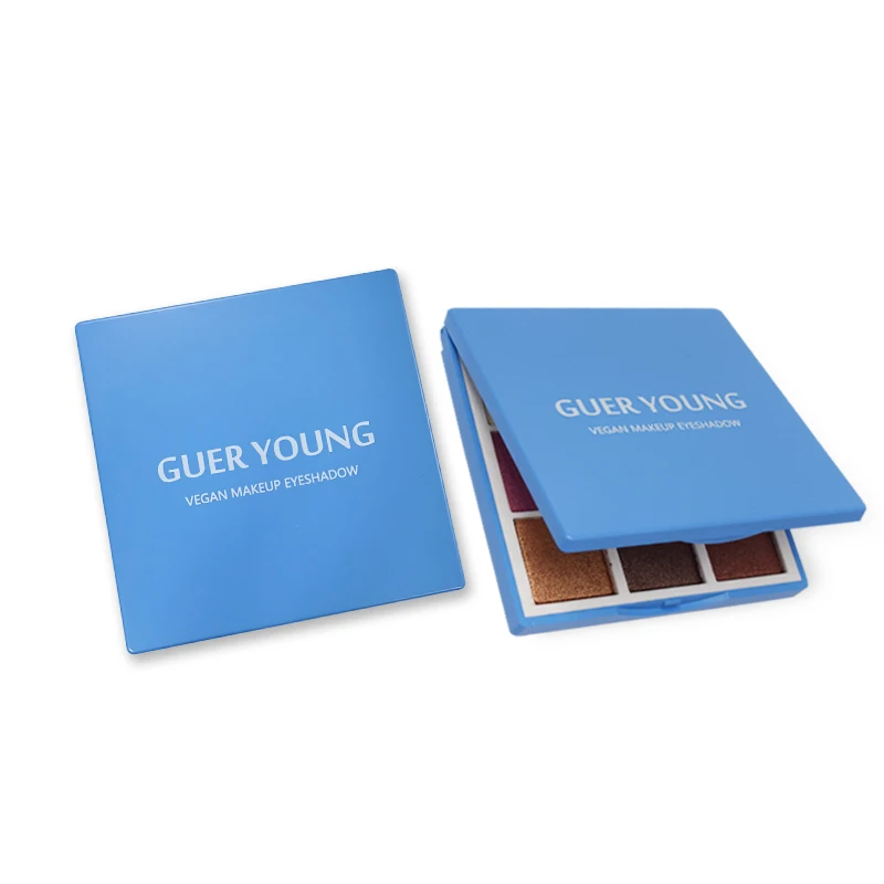9-Color Eye Shadow Palette Glitter Pearly Eyeshadow Palette Nude Long Lasting Korean Charming Eyes Make Up Palette Cosmetics
