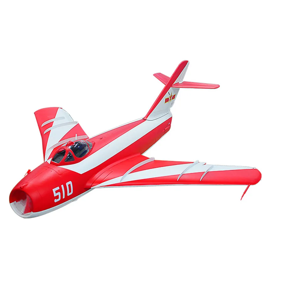 RC Airplane J-5 Mig-17 EPO Foamy Turbine Wing Span 1200mm Plane Fixed-wing  PNP / KIT Version RC Turbojet Aircraft Model