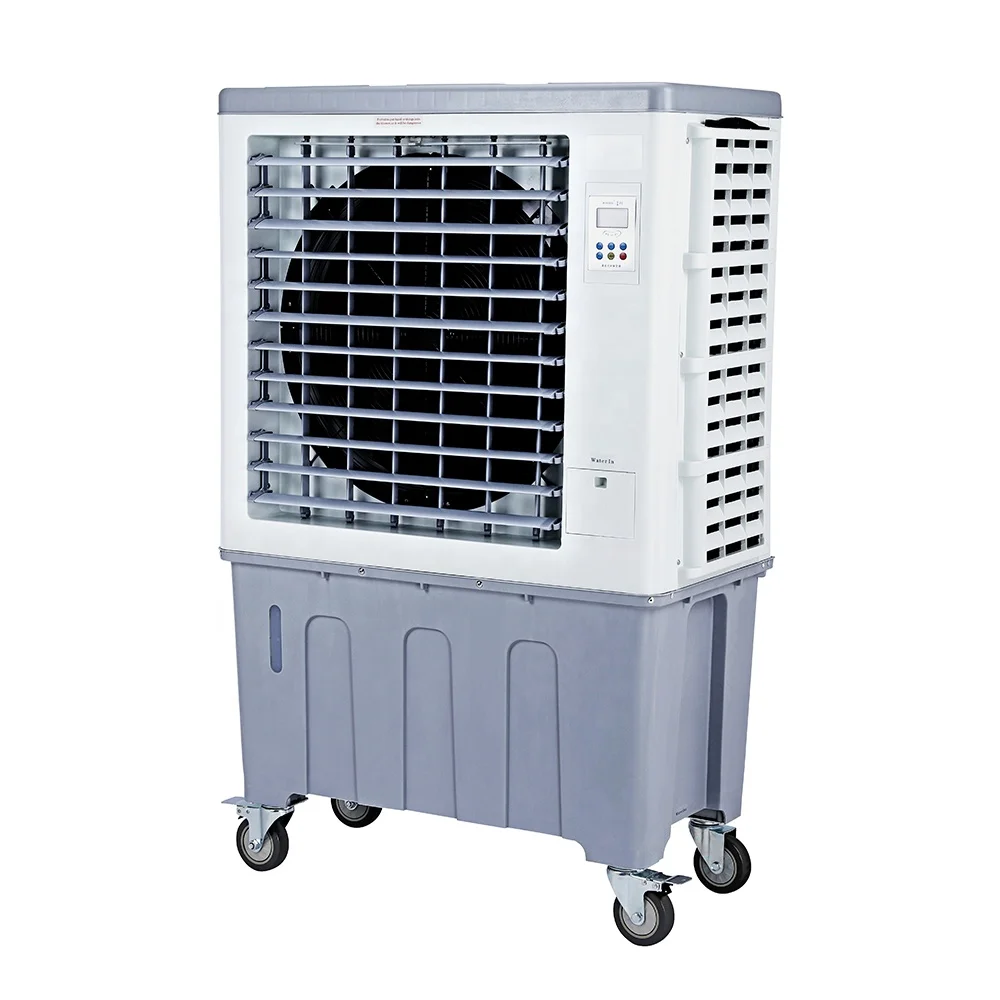 environmental wet air cooler with portable evaporative air cooler fan for party tents