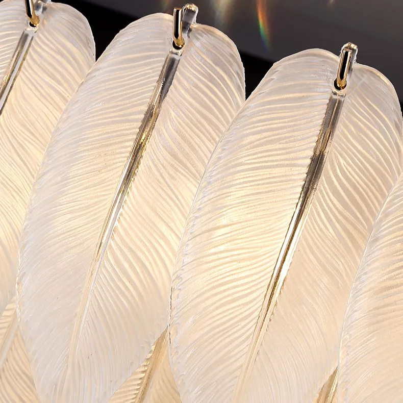 High Quality Nordic Crystal Ceiling Lighting Chandelier Pendant Lights Modern For Living Roomv