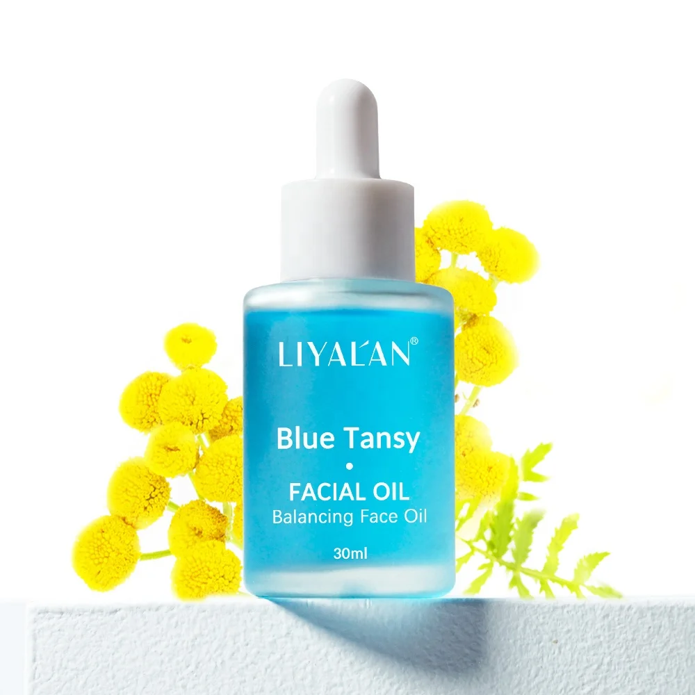 Wholesale 100% Pure Natural Organic Blue Water Serum Private Label Blue Tansy Serum For Face Care