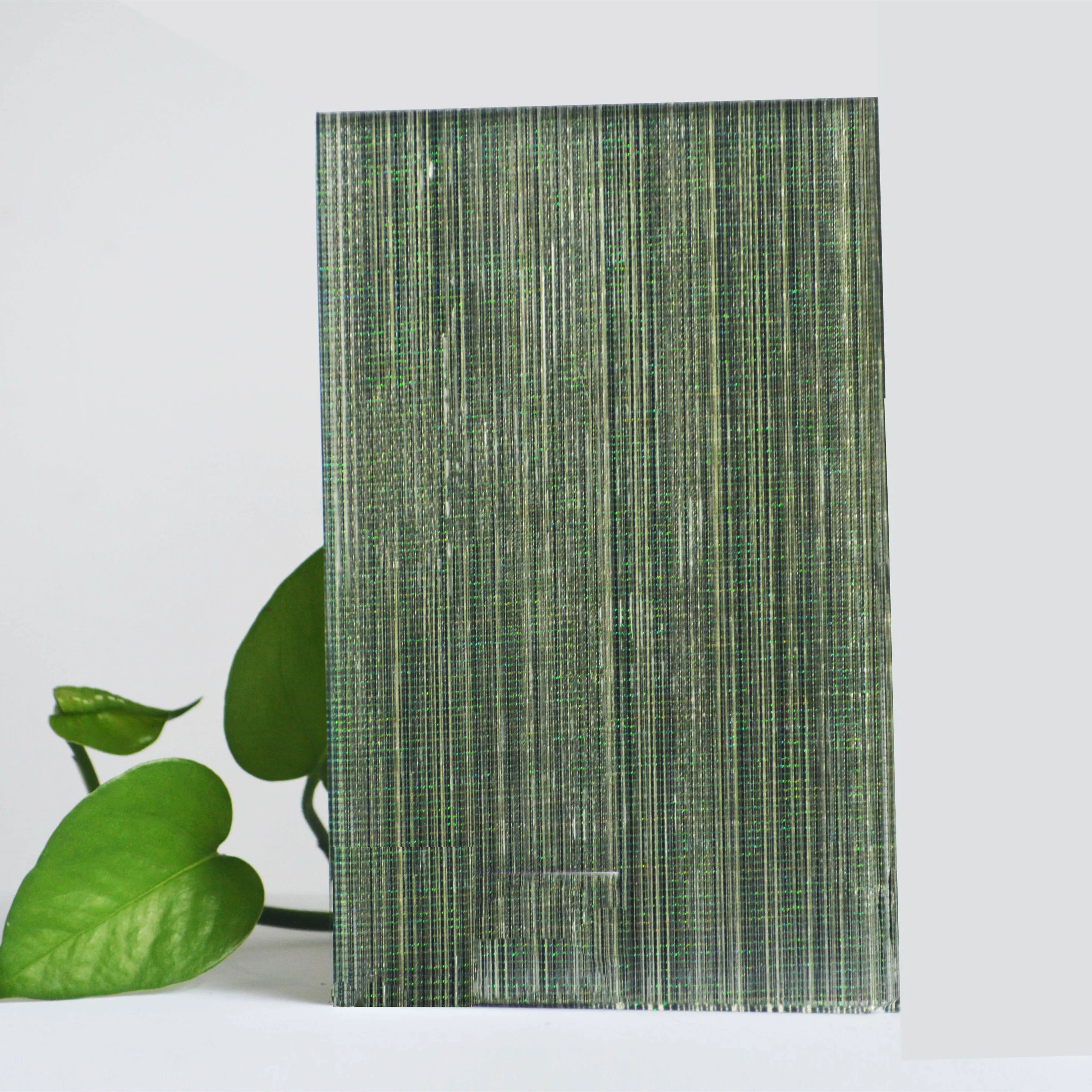 Wired Glass Wall Decoration Size Custom 6mm 8mm 10mm Color Transparent Wired Glass