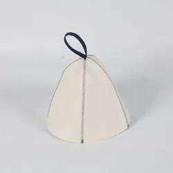 Custom handcraft manufacturer high quality felt sauna hats for bath