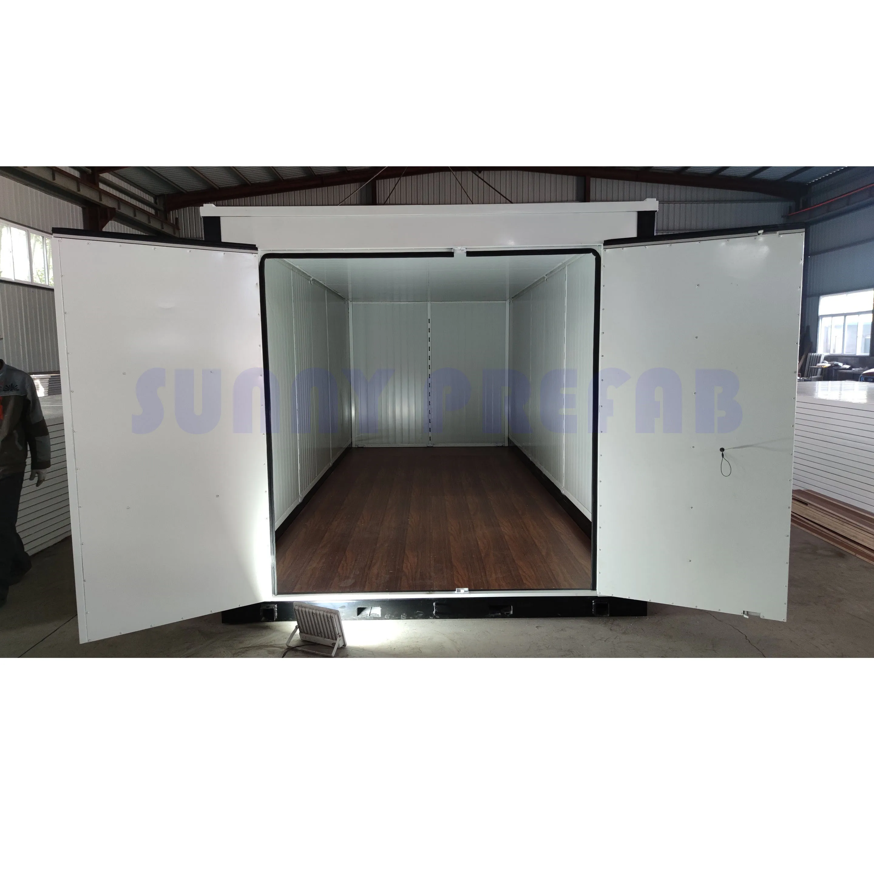 insulated PORTABLE STORAGE BOX container self storage assemble foldable mobile container stackable  portable storage
