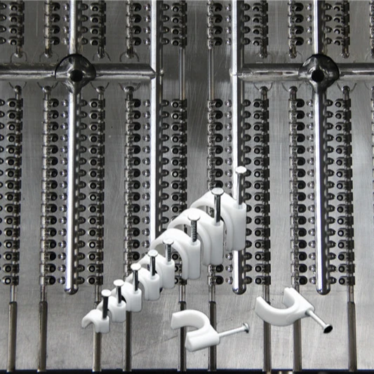 Injection Mold Terminals PP Wire Clamp Plastic Cable Clip