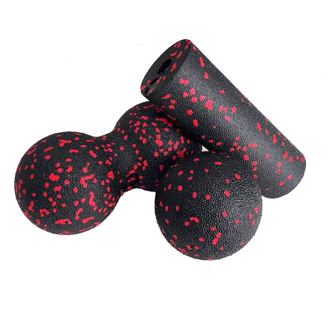 Get-Fit High Wholesale Set of 3 15*30cm EPP Exercise Fitness Massage Peanut Ball & Foam Roller Deep Relax for Athletes