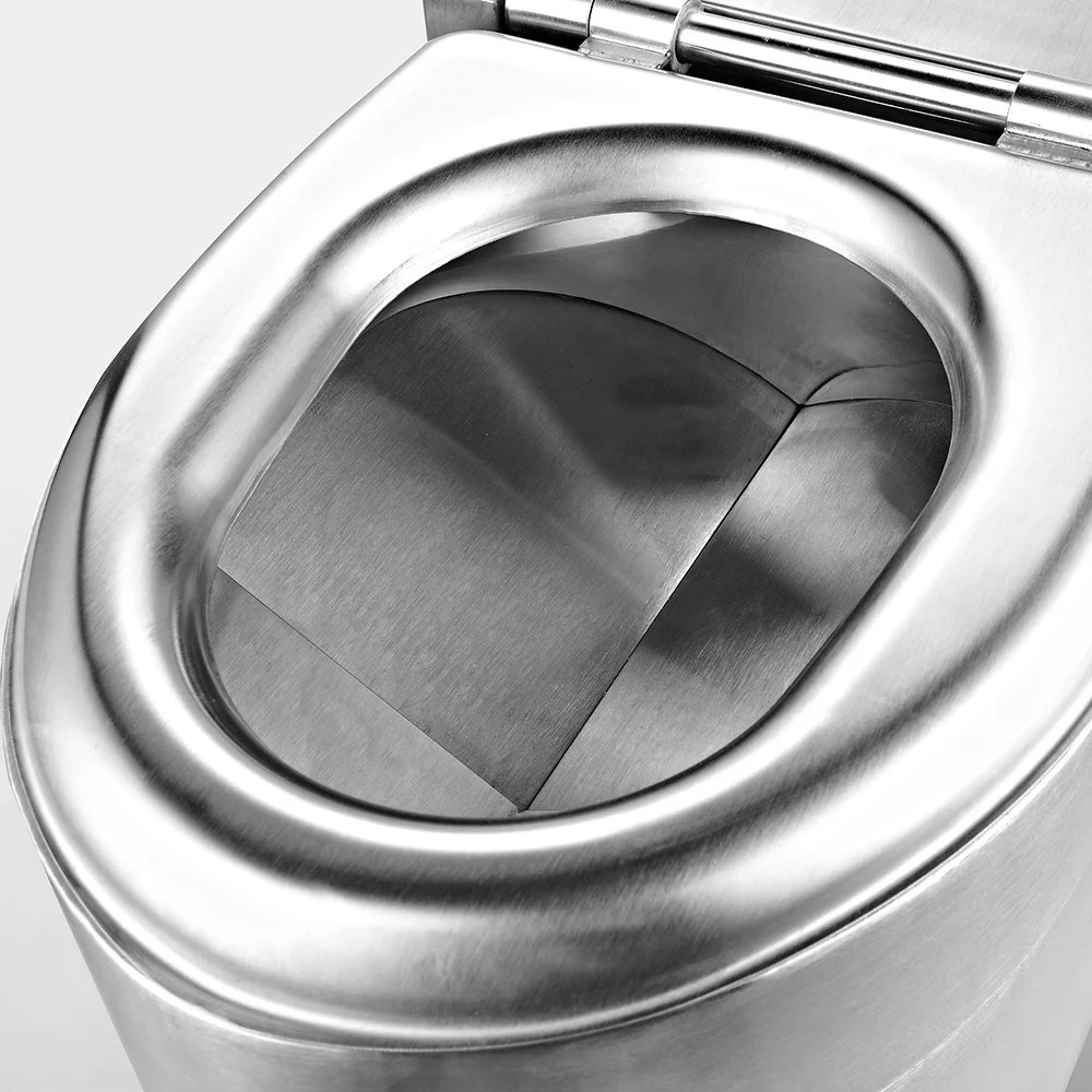 Environmental Stainless Steel Vacuum Toilet Portable Composting Toilet For Boat And Train
