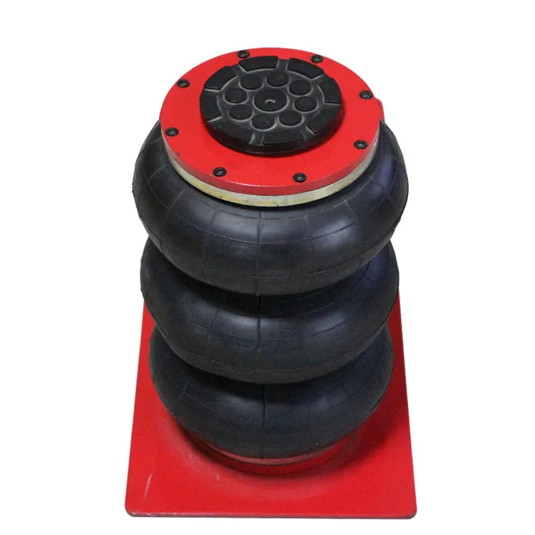 Pneumatic 3/5/10Ton Triple Bag Air Car Heavy Duty Lifting Jack