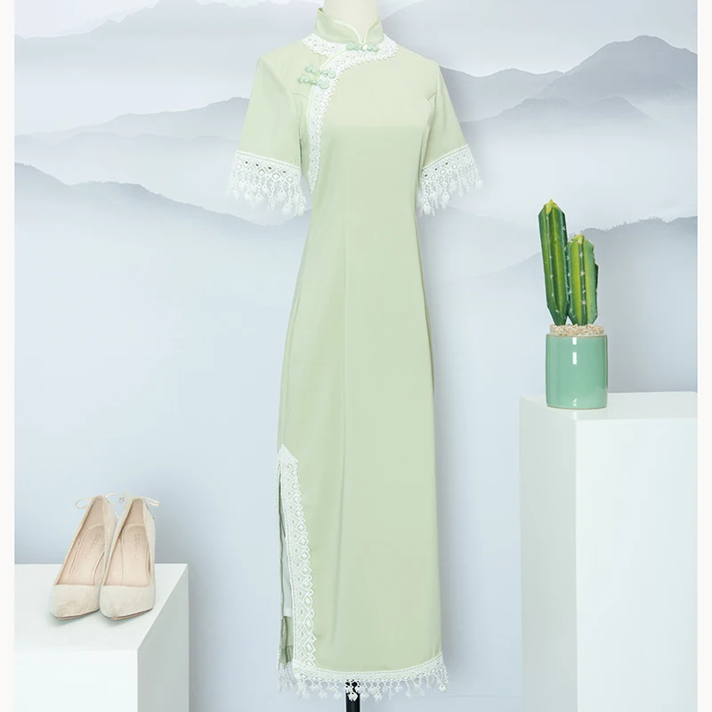 Традиционное изысканное платье Ципао китайского производства одежды оптом