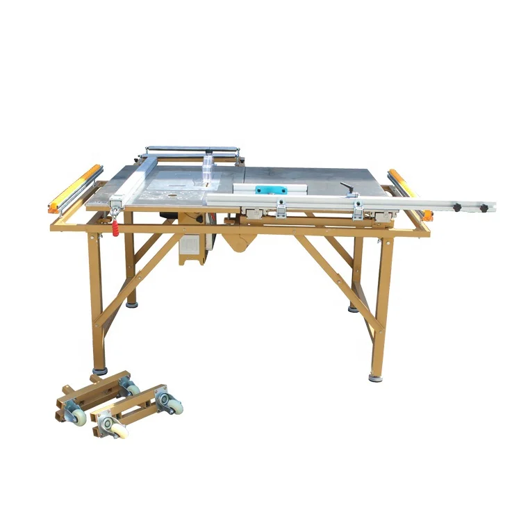Woodworking machinery panel saw table wood portable cutting sliding guide sliding table saw
