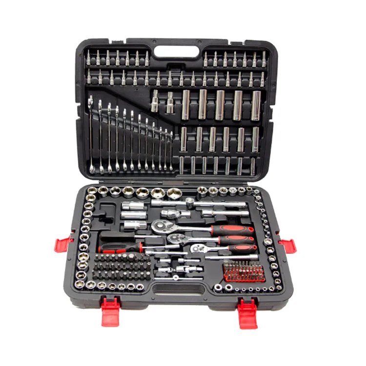215pc 1/2 driver Mechanics Tool Set Socket Wrench Set,Auto Repair Hand Tool Kit Wrench Tool Box Set