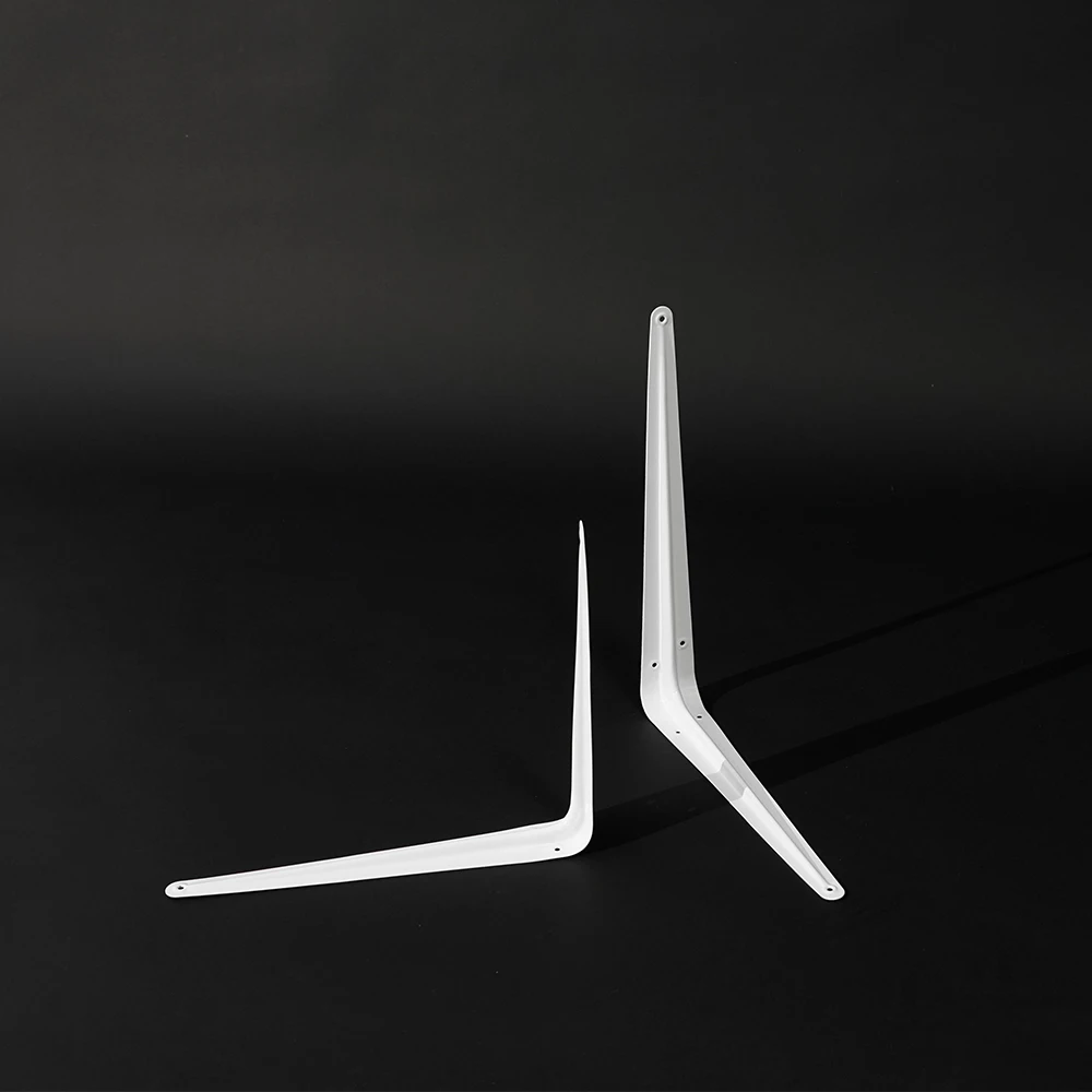 Wholesale High Hardness Metal L Shaped Strong Support Many Colors Shelf Bracket