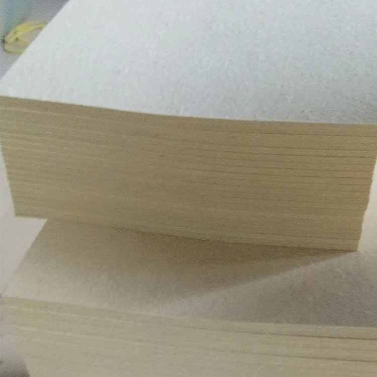 industrial polyester felt fabric roll manufacture Industrial wool felt made of soft white wool pressed 12345 mm thick