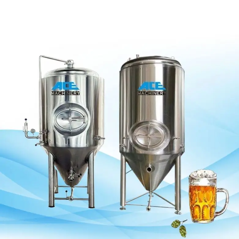 Ace Turnkey Brewery Equipment 200L, 300L, 500L, 800L, 1000L Mash System For Beer Plant Production.