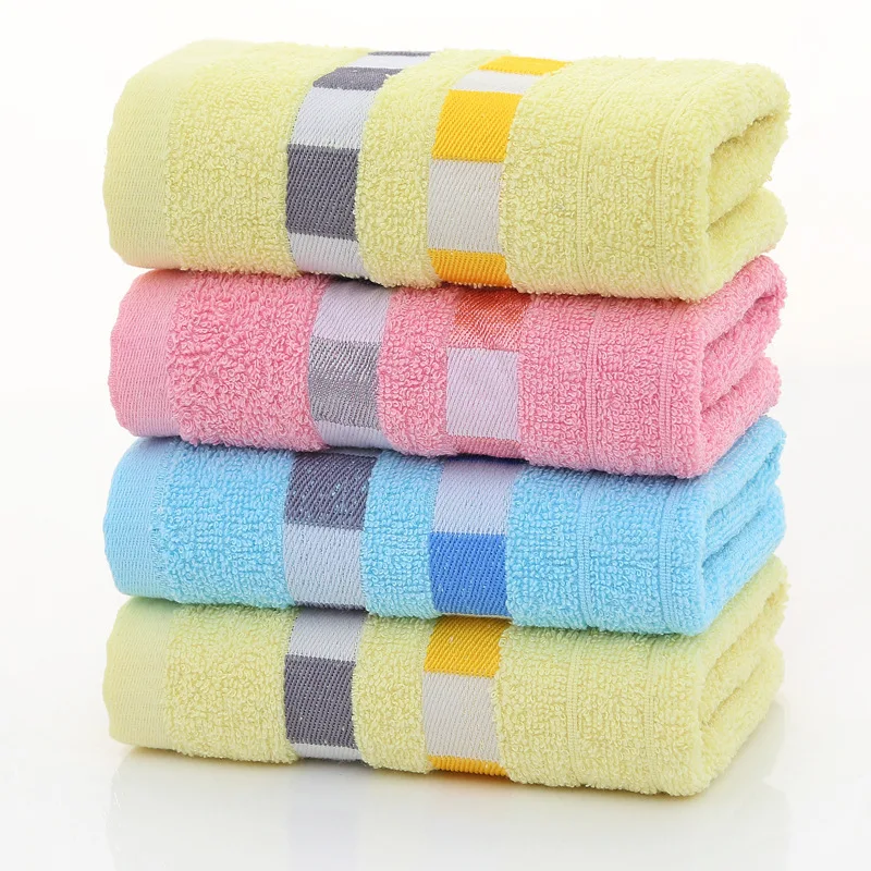 wholesale cheap 100% cotton pool towels soft absorption spa face towels thin jacquard weave hand towel
