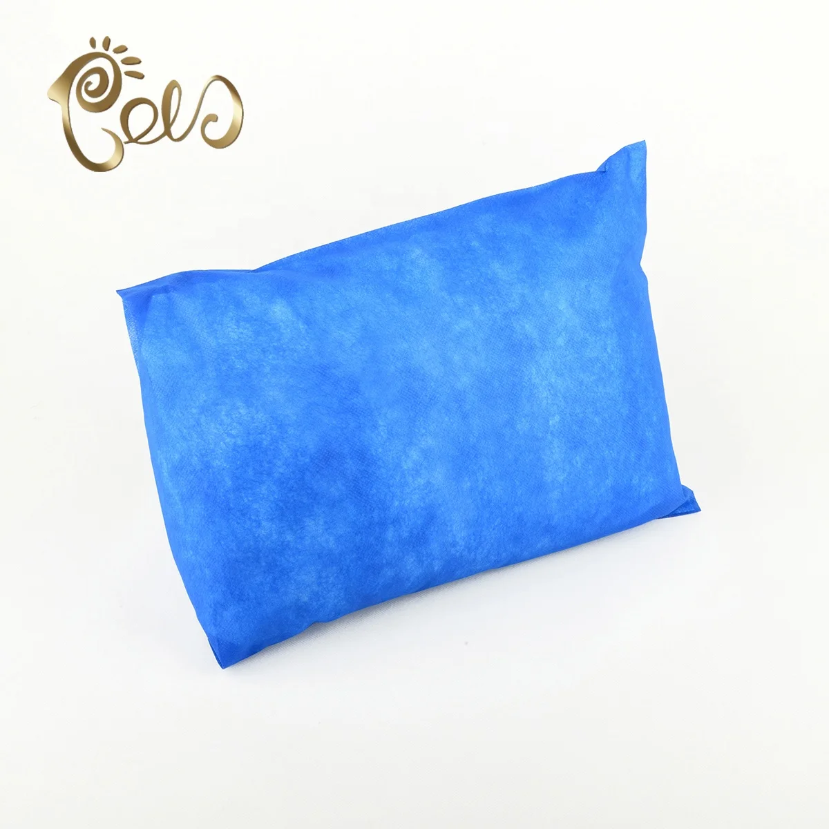high quality accent disposable non woven deco office pillow home decorative for airplane