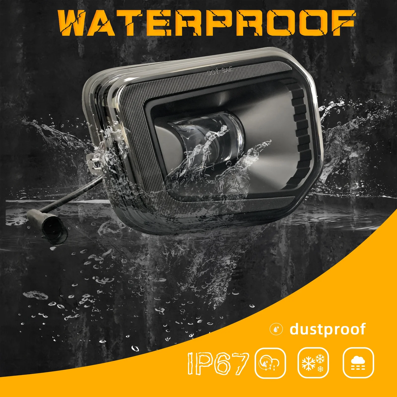 Led Fog Light For Toyota Tacoma 2016 2017 2018 2019 2020 2021 Rear Driving Fog Light With Daytime Running Light