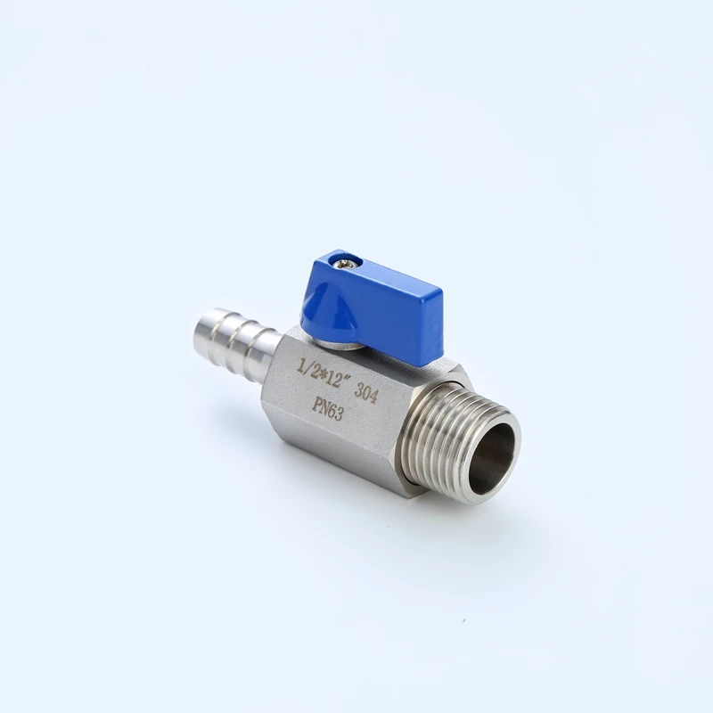 Hydraulic Control Safety Valve Stainless Steel Mini Ball Valve For Pipelines Water Supply